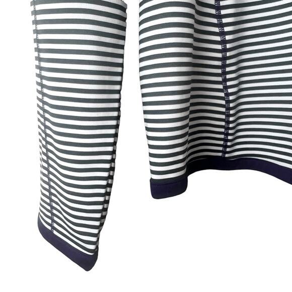 Cutter & Buck Minnesota Vikings Striped 1/2 Zip Performance Pullover Sz S - Picture 3 of 8